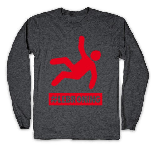 Lebroning (Red) Longsleeve Tee